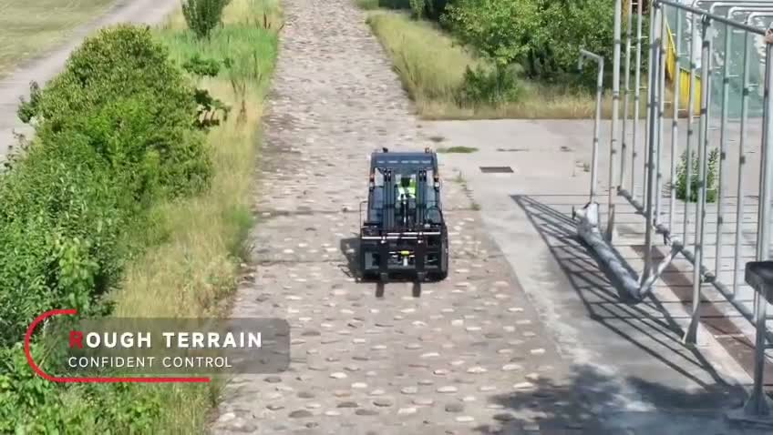 Contrôle assuré sur terrain accidenté